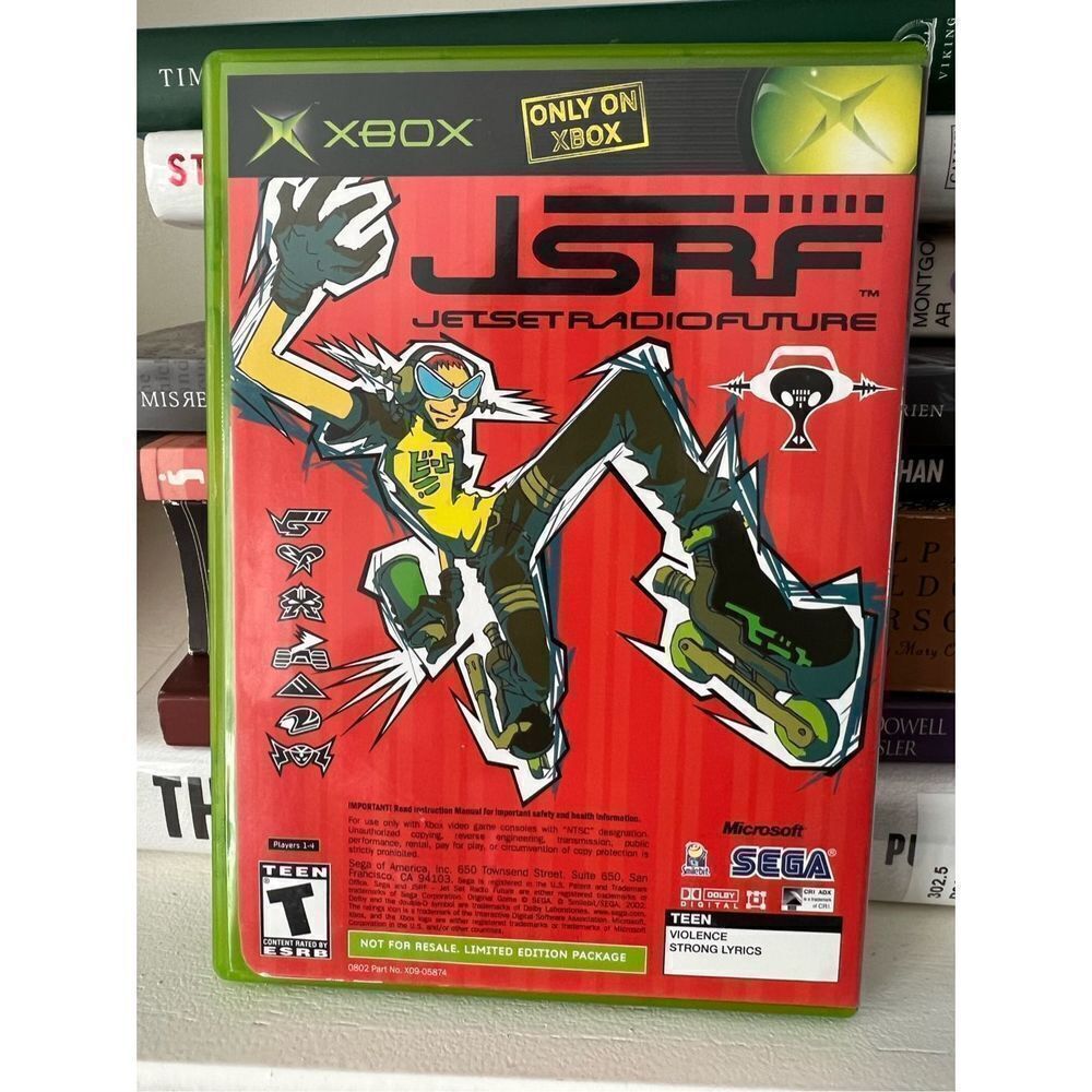 JSRF Jet Set Radio Future & Sega GT 2002 - Original Xbox - Complete w/ Manuals - Picture 2 of 5